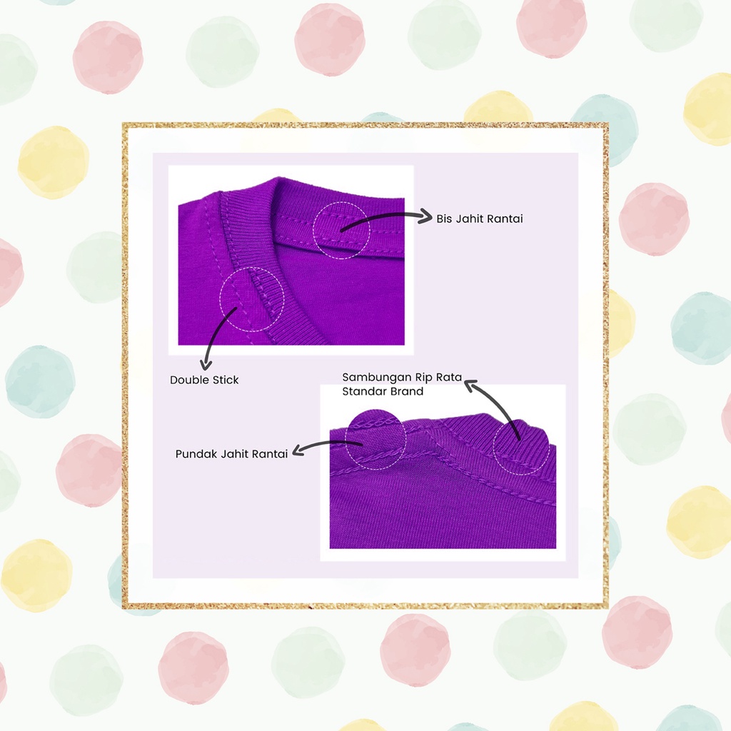 Kaos Anak Lucu Bahan Katun Adem Lembut Laki