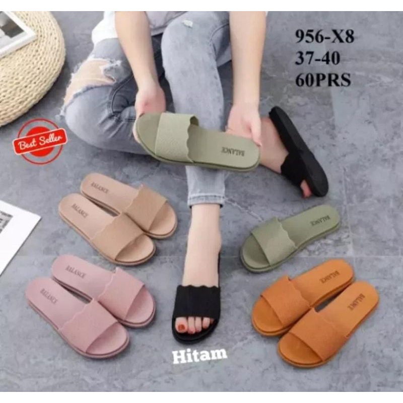 sandal balance 956 -x8/sandal slop karet import