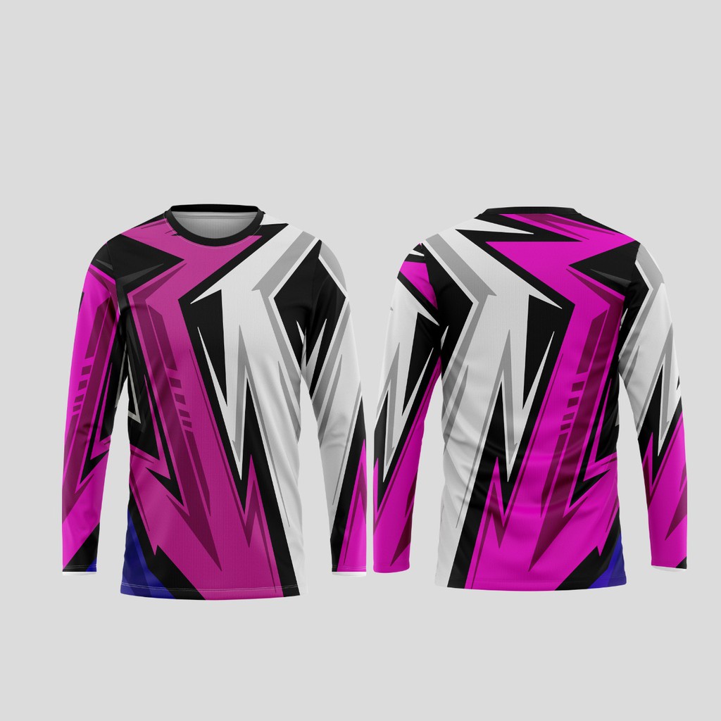 TERMURAH  Baju Kaos Jersey Sepeda Custom MTB Club Sepeda