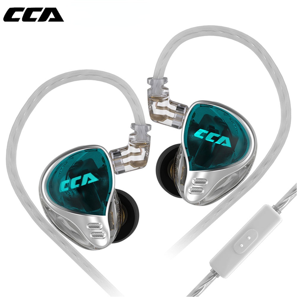 Cca CA10 Earphone In Ear HiFi Dengan Kabel 10mm Untuk Olahraga