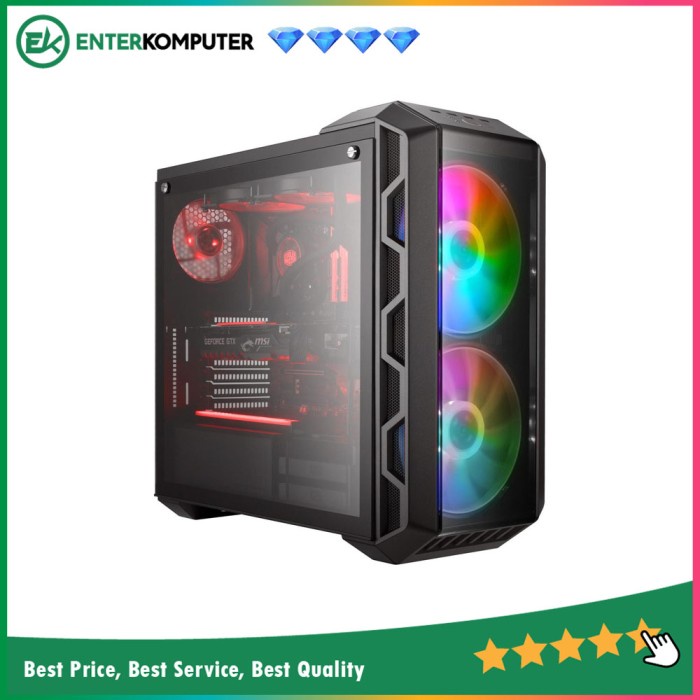 Casing Cooler Master MasterCase H500 ARGB