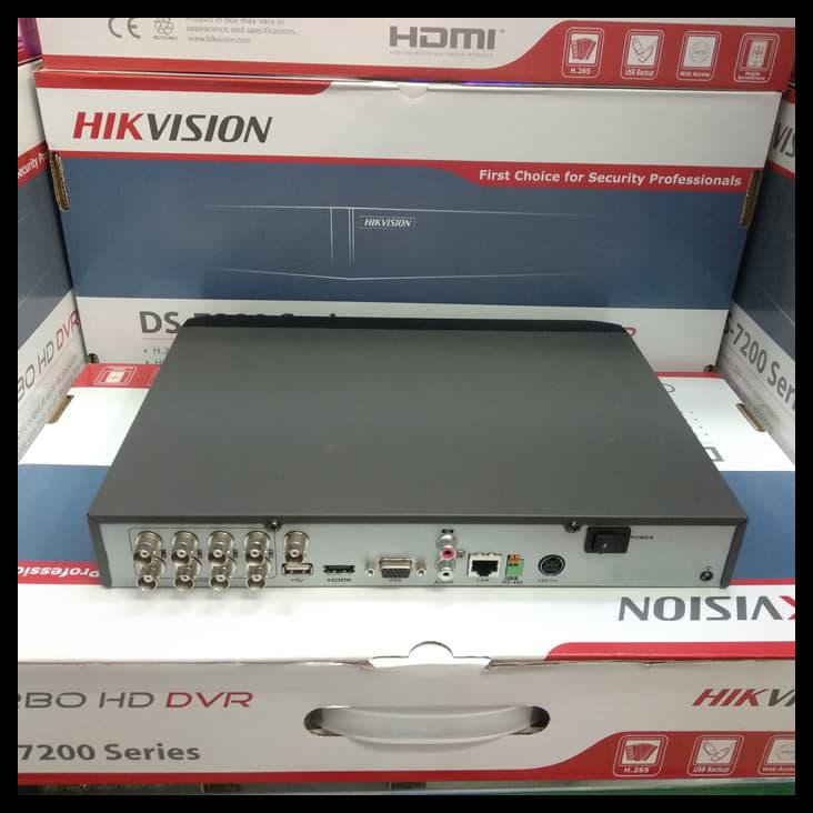 Hikvision Dvr 8Ch Ds 7208 Hqhi K1