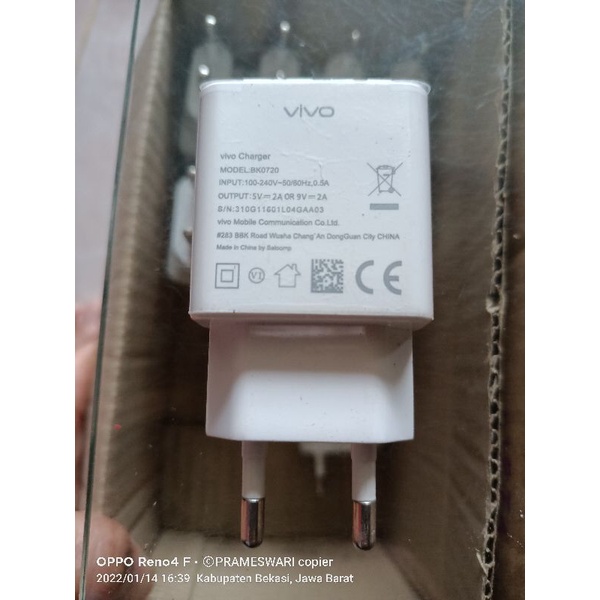 TRAVEL ADAPTOR VIVO ORIGINAL