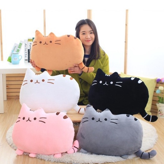 Bantal Sofa/Bantal Tidur Karakter Boneka Bantal Kucing Pusheen Halus Lembut Murah