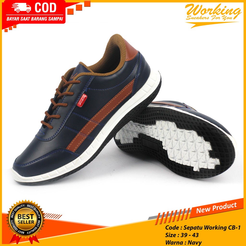 Working Sneakers For You Sepatu Pria Kasual CB-01