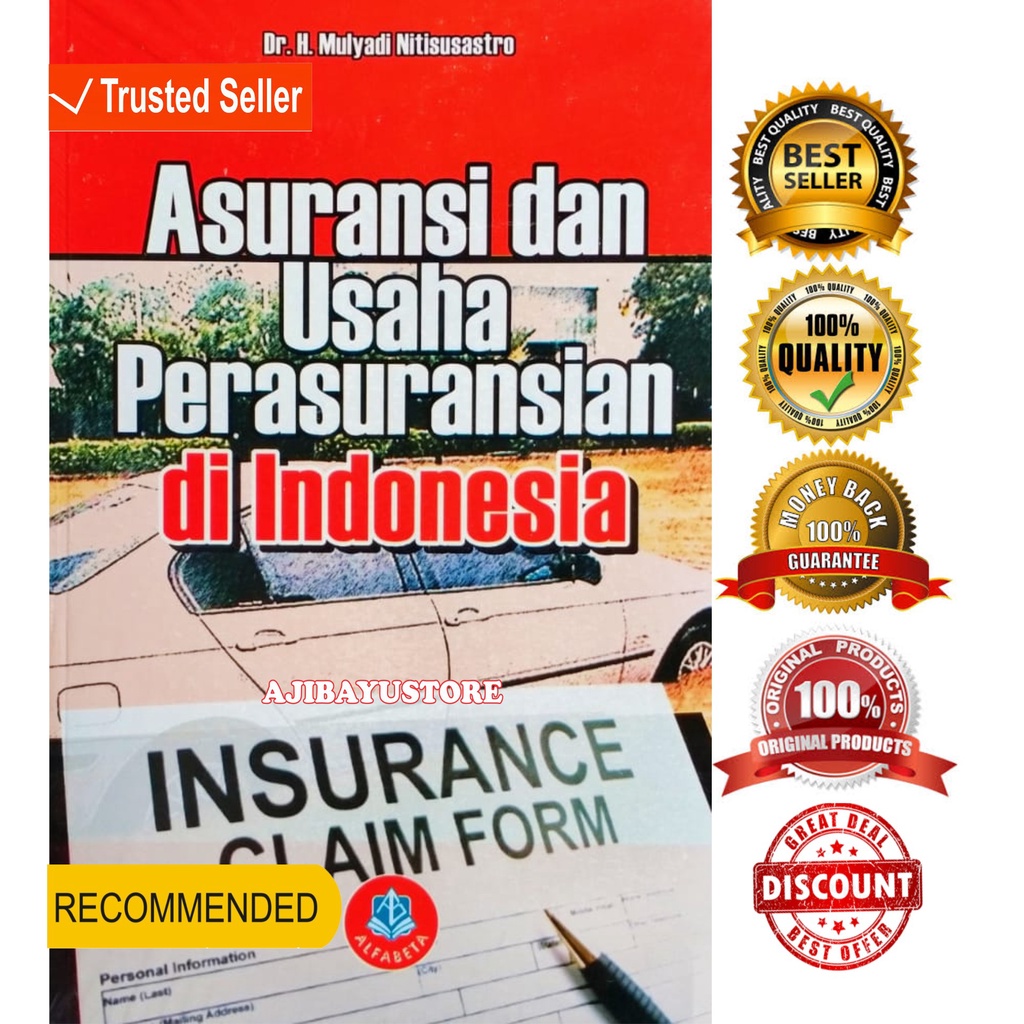 Jual Buku Asuransi dan Usaha Perasuransian di Indonesia Mulyadi