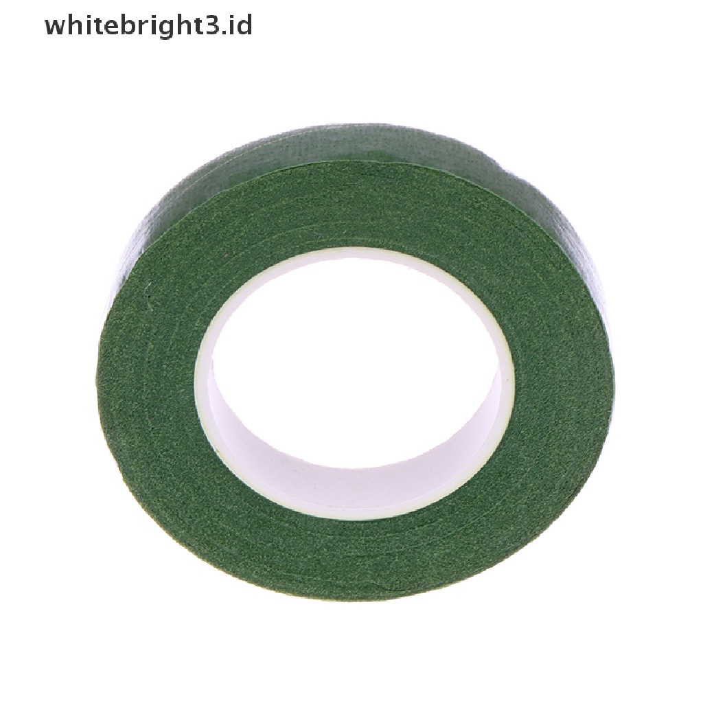 (whitebright3.id) Tape Kertas Hijau 30M Untuk Cangkok Tanaman / Bunga DIY