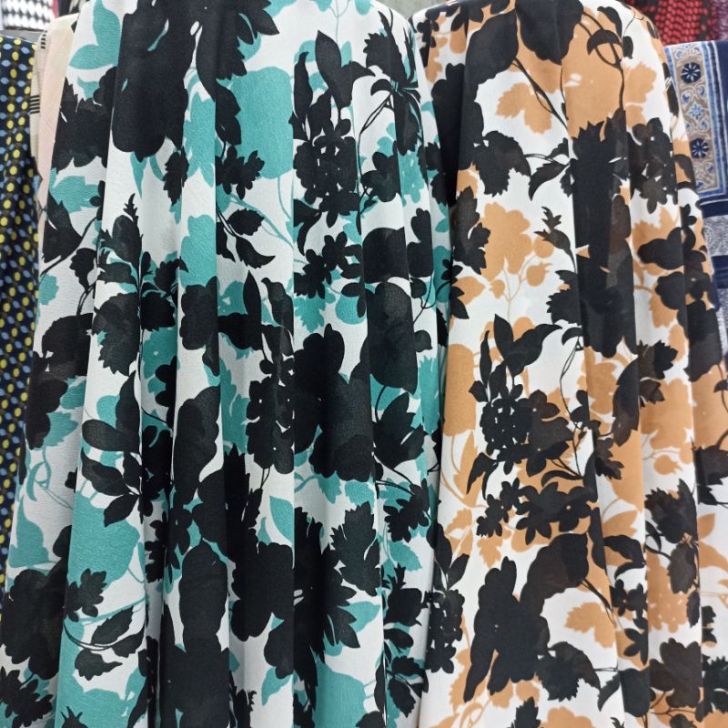 kain zara crepe // kain ceruty zara motif // kain zara premium // kain bahan // kain zara / lq