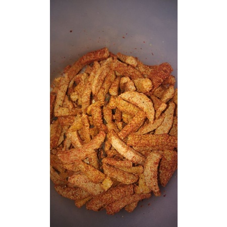 

Makanan pedas basreng daun jeruk