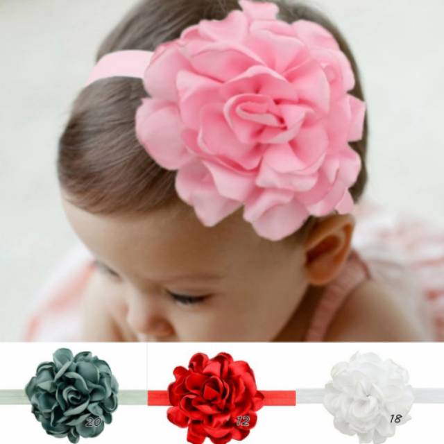 BANDANA BANDO PITA BUNGA ANAK BAYI BABY HEADBAND HAIRBAND AUTUMN