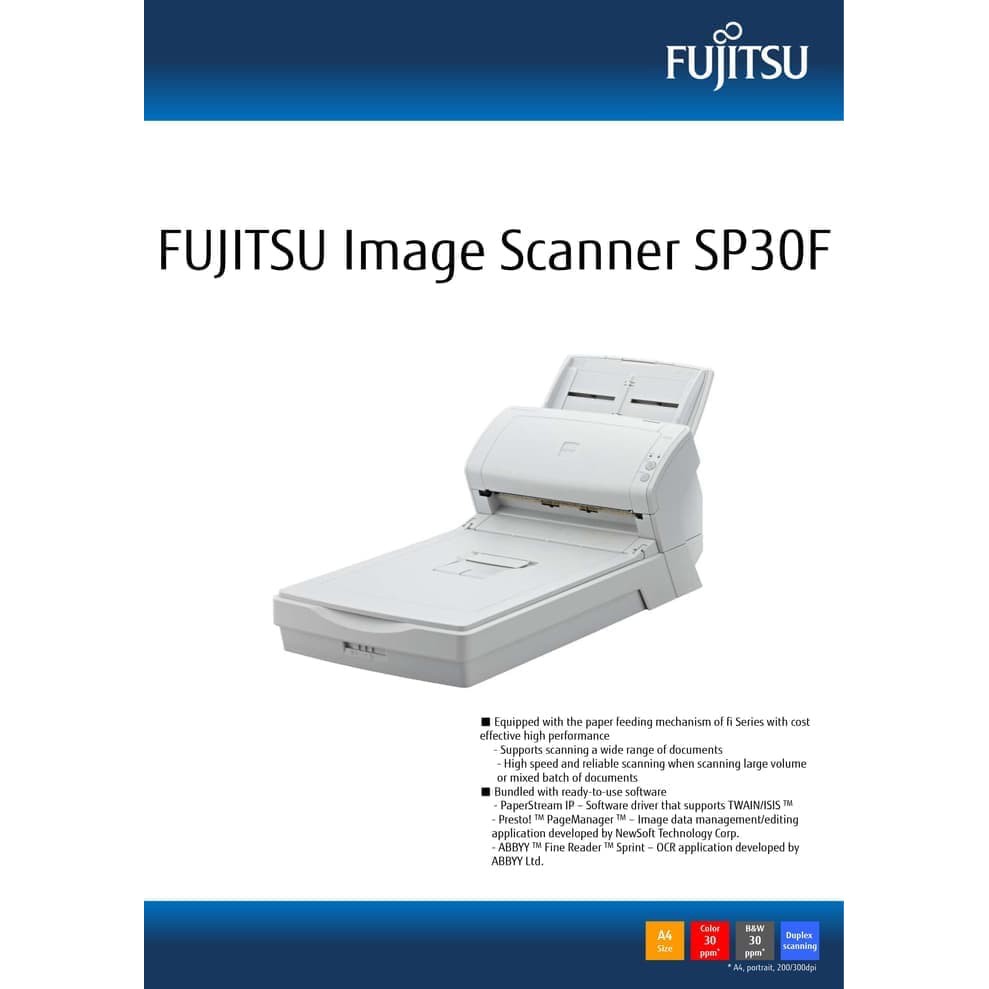 Scanner Fujitsu ScanPartner 30F Garansi Resmi SP-30F
