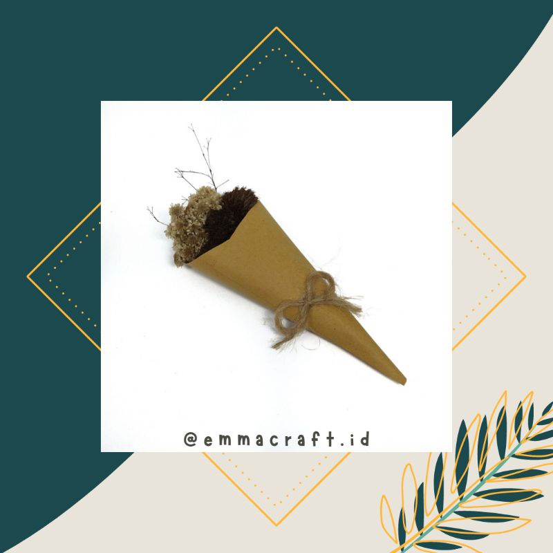 

Mini bouquet bunga kering