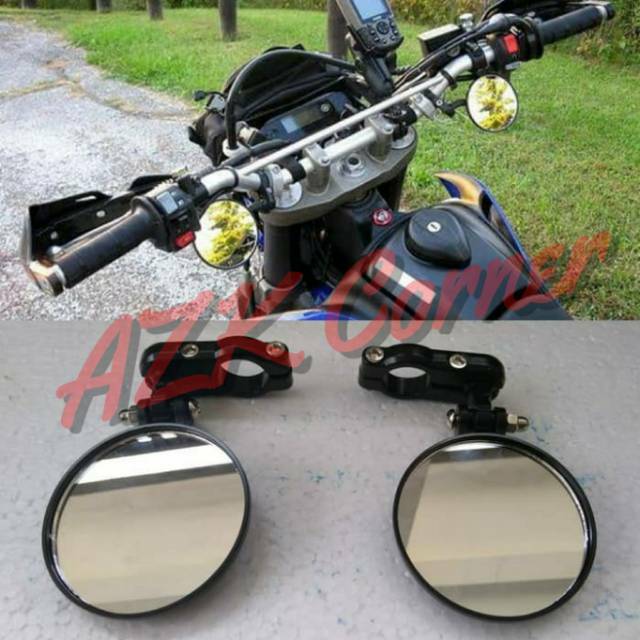 Spion KLX CRF Supermoto DTracker Trail under mirror spion