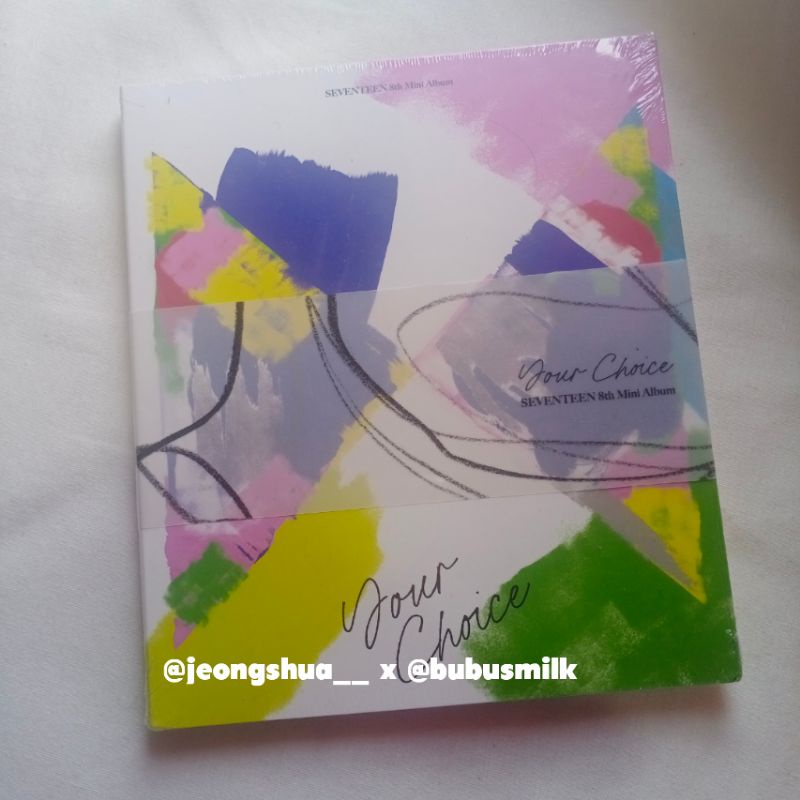 album seventeen your choice other side ver yizhiyu