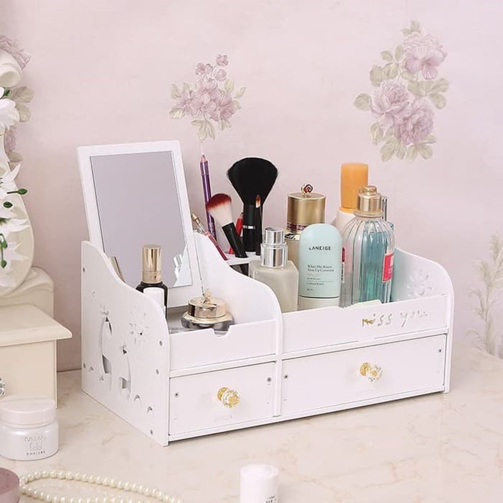 JE Rak Kosmetik DS06 Serbaguna Tempat Alat Make Up JE Rak Kosmetik DS06 Serbaguna Tempat Alat Make Up