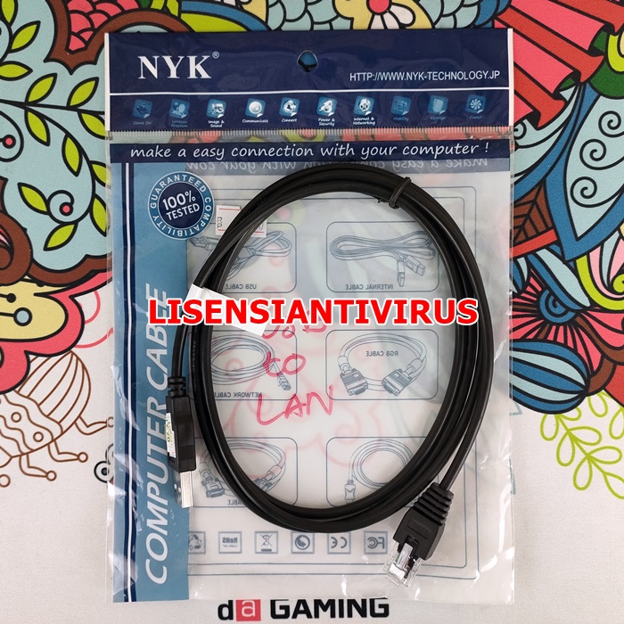 Kabel Barcode USB TO RJ45 / KABEL BARCODE SCANNER NYK KABEL CONSOLE