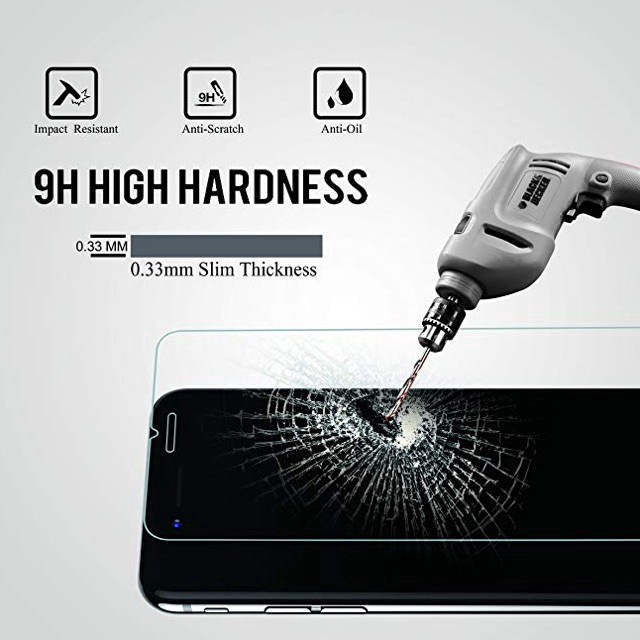 iPhone Kaca Tempered 11 X XS MAX XR 8 7 6 6 S DITAMBAH Pelindung Layar (Ready Stock) AG MATTE HD 10D 9D UNGU BLU-RAY NANO-4