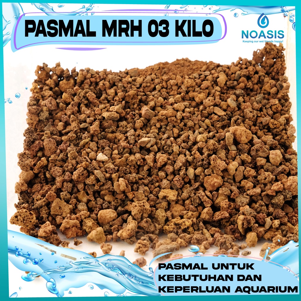 PASIR MALANG MERAH NO 3 MEDIA AQUASCAPE 1 KG