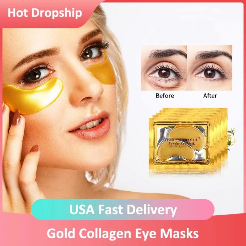 L3 Masker Mata Gold | Masker Kantong Bawah Mata Collagen Emas | Eye Mask Colagen Alami | Facial