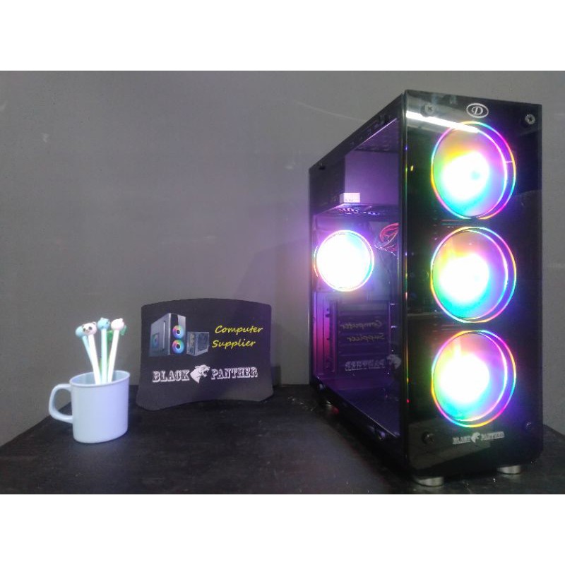 PC Rakitan Gaming Ryzen 5 3400G/ DDR4 8GB/ HDD 500GB + SSD
