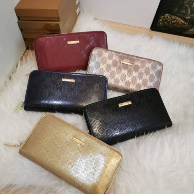 Gucci  zipper wallet / dompet gucci laminating / dompet gucci retseleting / gucci wallet