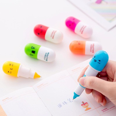 [BARU] MTOYS~Pulpen Kapsul Karakter Vitamin Pena Vitamin Unik Vitamin Ballpen Pena Lucu Souvenir - JT0022