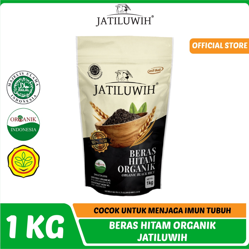 

Jatiluwih Beras Hitam Organik 1kg / Cocok Untuk Menjaga Imun Tubuh