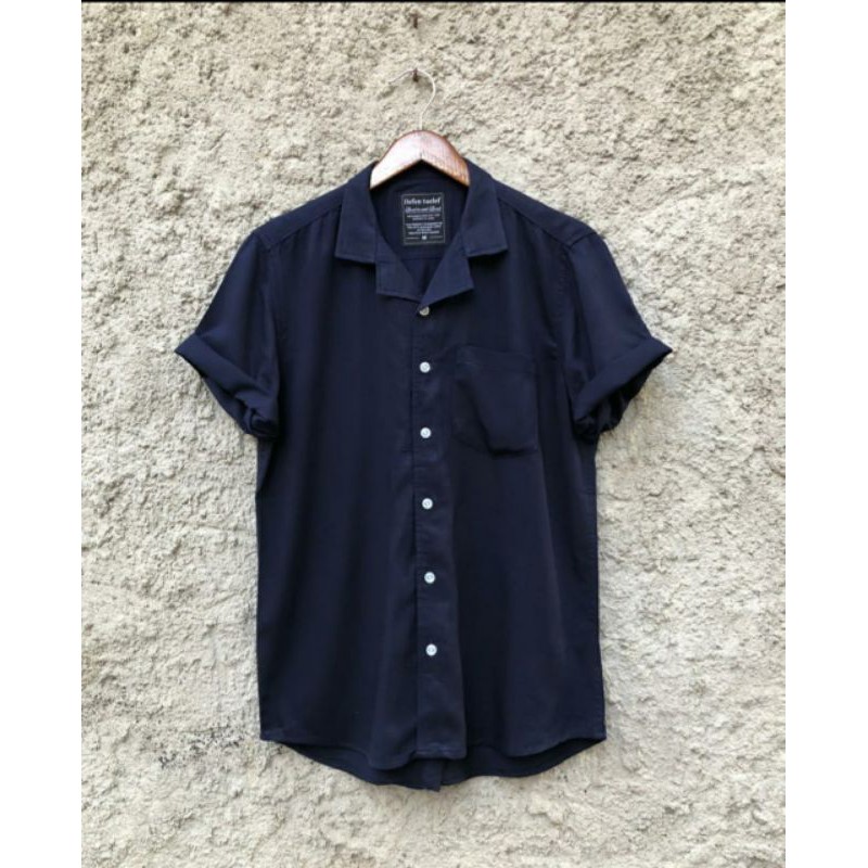 Kemeja Polos Bahan Rayon Premium Merk Ilefen Tuelef