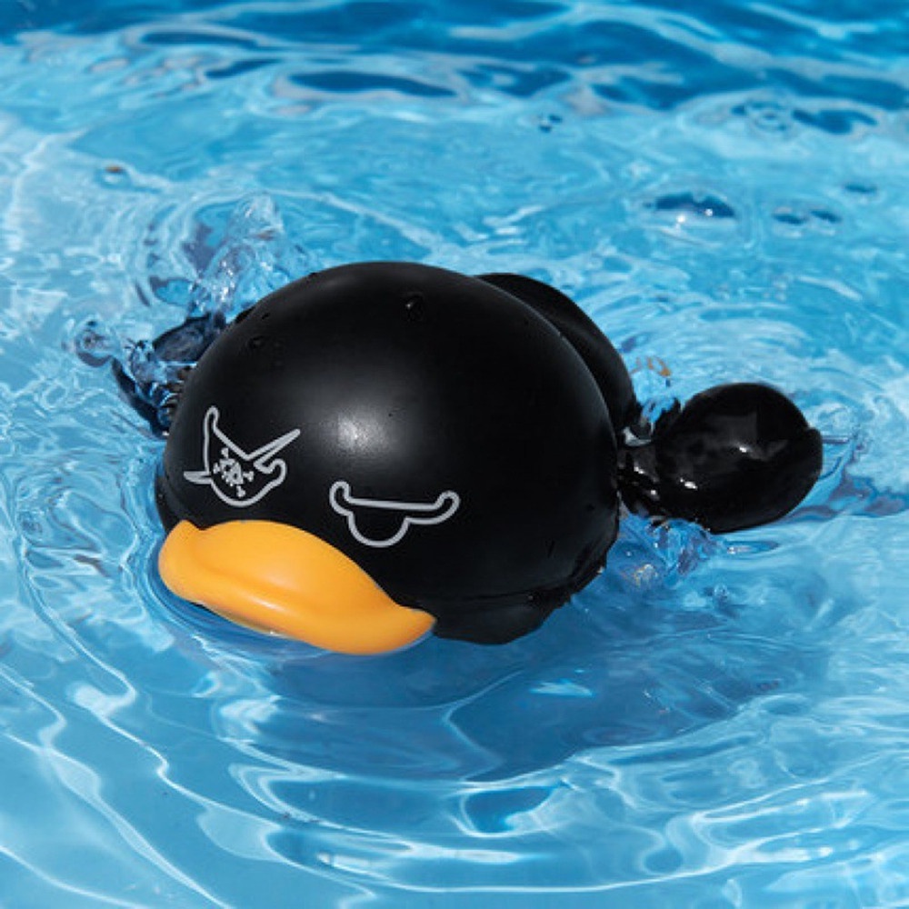 Mainan mandi anak bayi mainan Bebek Bajak Laut bath toys-3