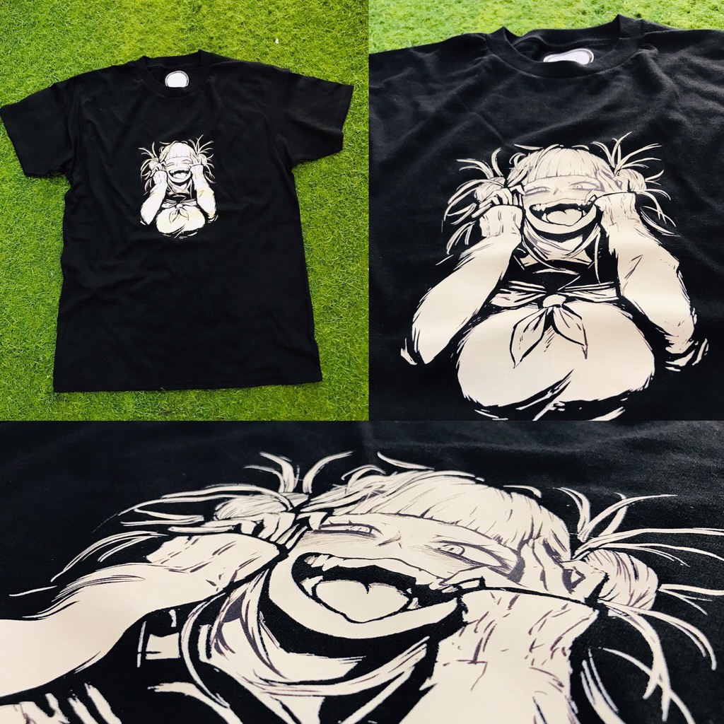 Tshirt Himiko Lewd My Hero Academia Black Premium