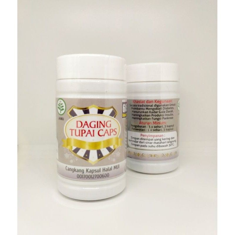 Kapsul daging tupai ( obat diabetes  ampuh )