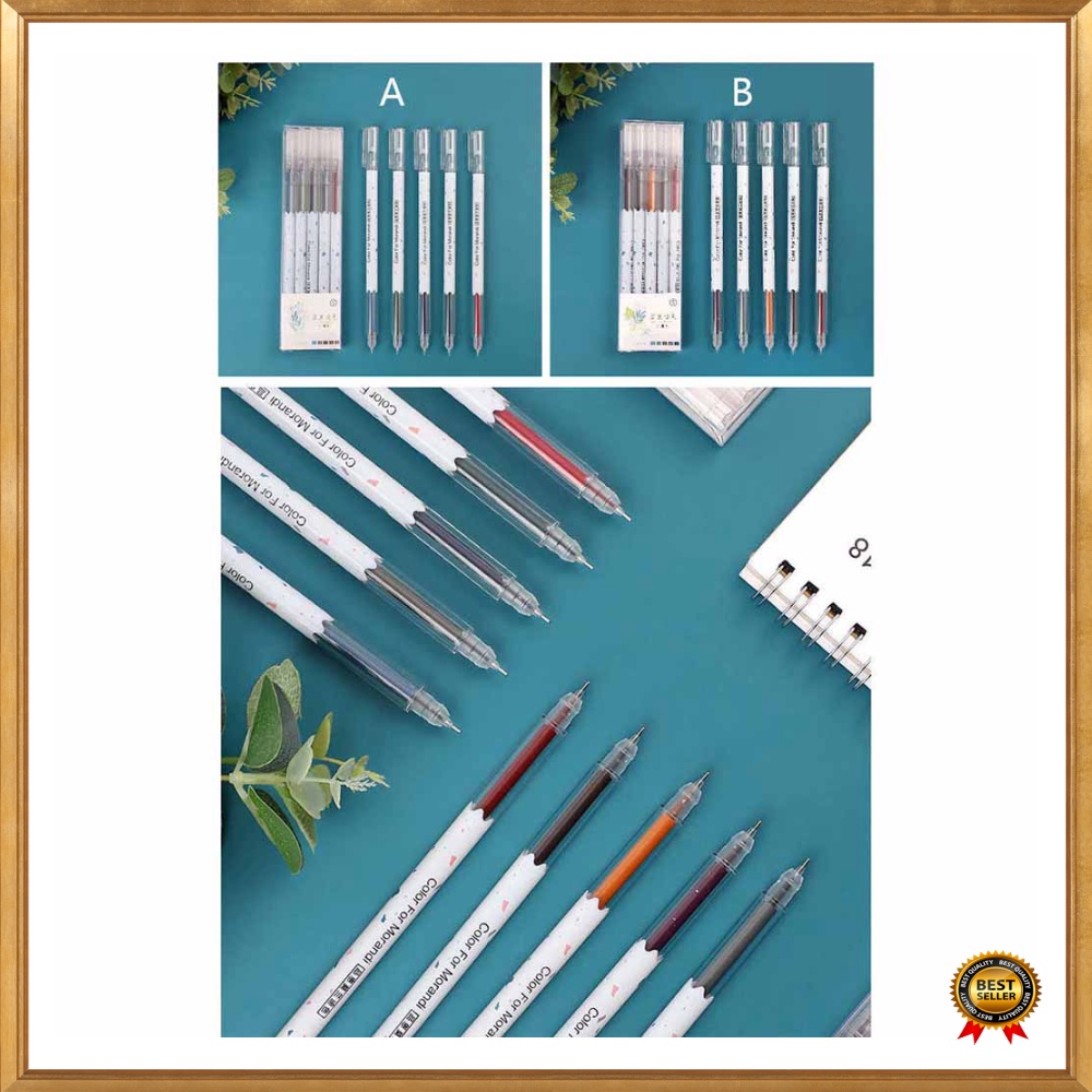 

Jual JIANWU Gel Pen Pena Pulpen Bolpoin 0.5mm 5 PCS - Z-1902 - Mix Color Berkualitas