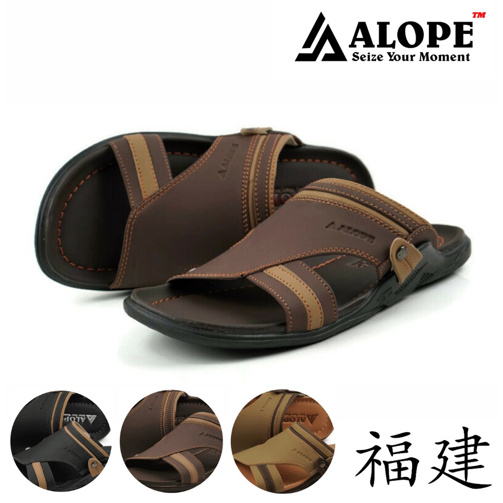 SENDAL KULIT ALOPE H 019 ORIGINAL NEW KASUAL sandal pria kasual sandal balance 100% REAL PICTURE