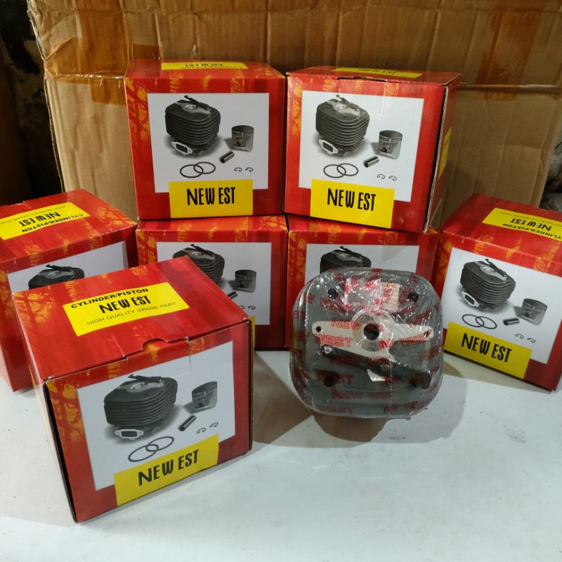 cylinder block blok chainsaw senso besar 070 720 new west