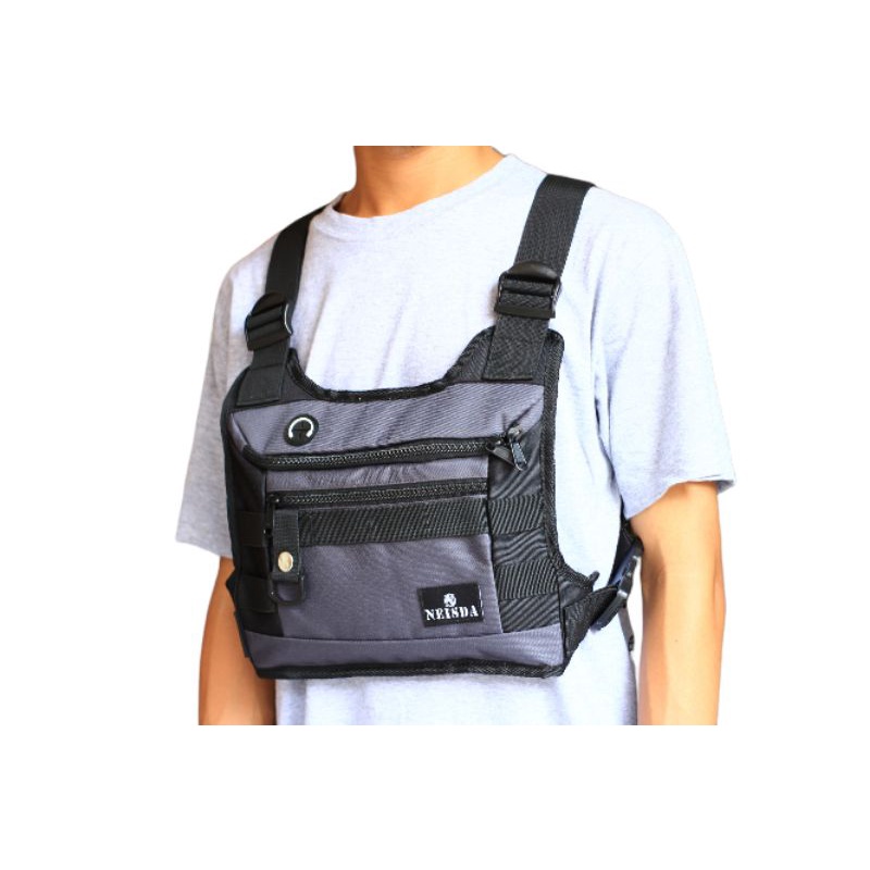 Neisda - Chestbag Tas Dada Series GrayBlack Danzo