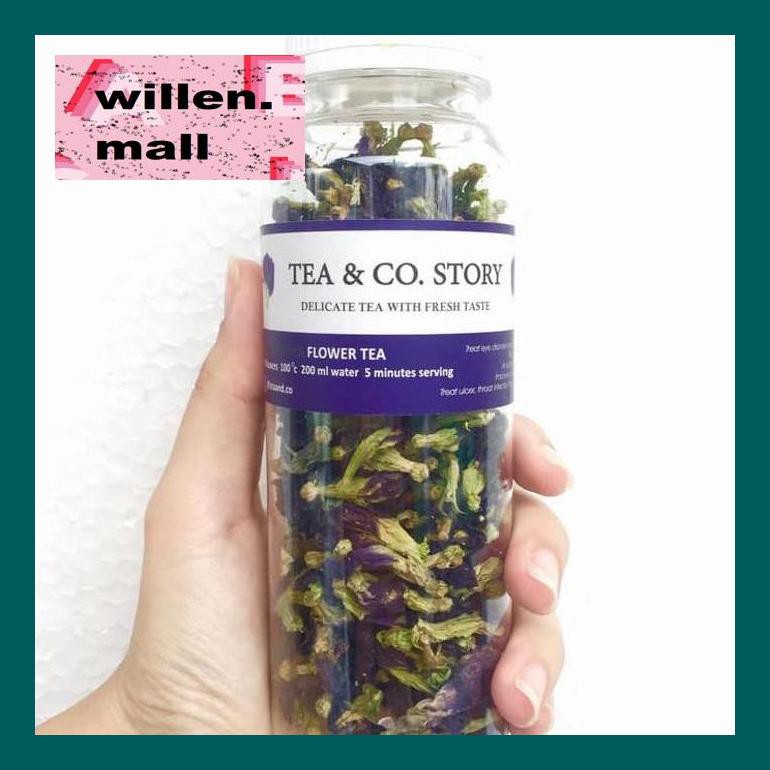 

S0Vitxd Teh Bunga Telang Kering/ Butterfly Pea / Blue Pea/ Blue Tea/ Teh Biru S50Vt0H