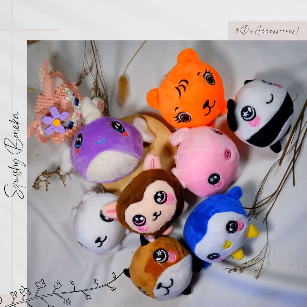 Squishy boneka/Squishamals/Squeezamals/Super Squishy Plush