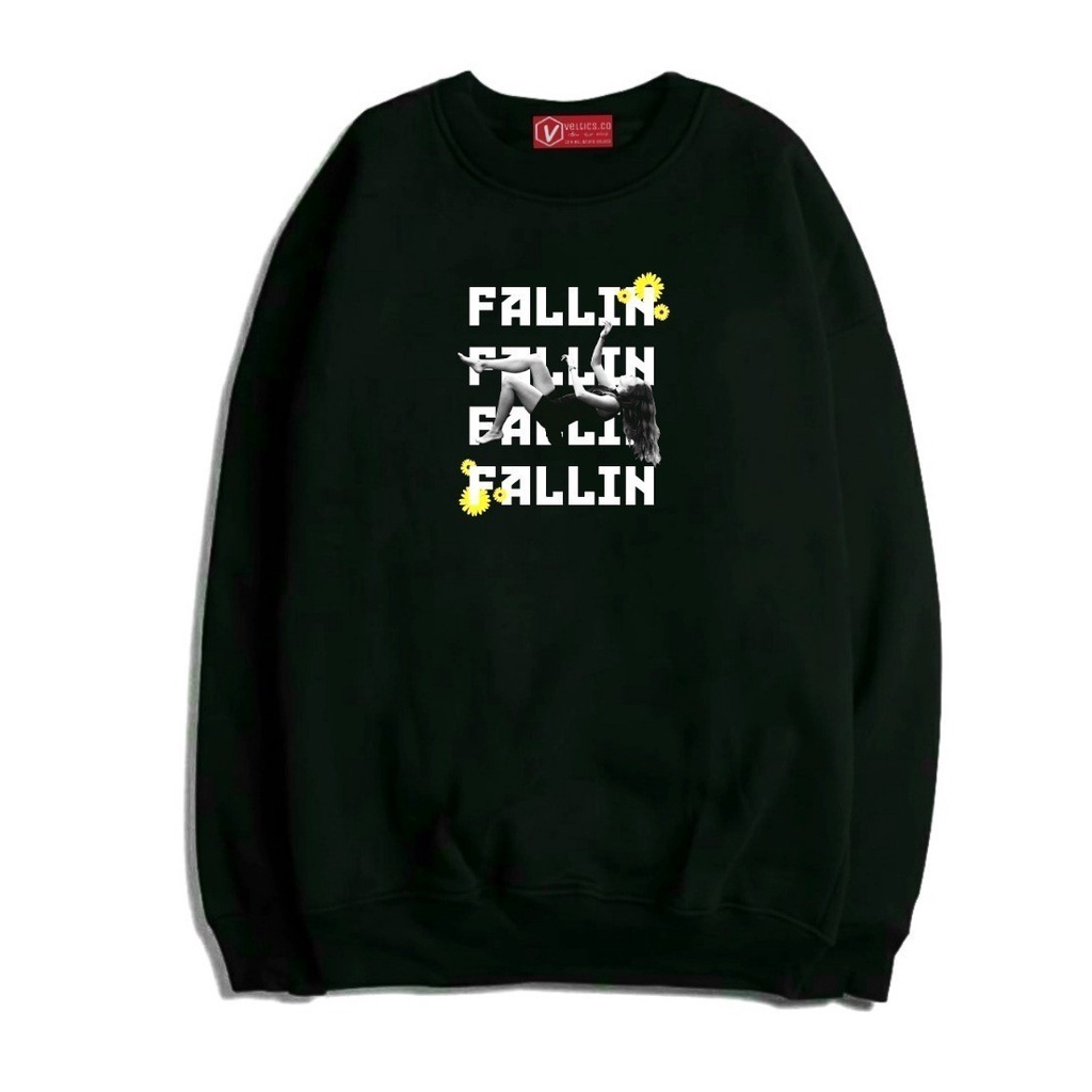 Crewneck Veltic Pria Distro Keren Hitam Suwiter Premium Pria Wanita