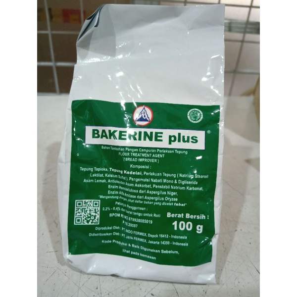 

BAKERINE PLUS BAHAN TAMBAHAN PANGAN CAMPURAN PERLAKUAN TEPUNG 100GR