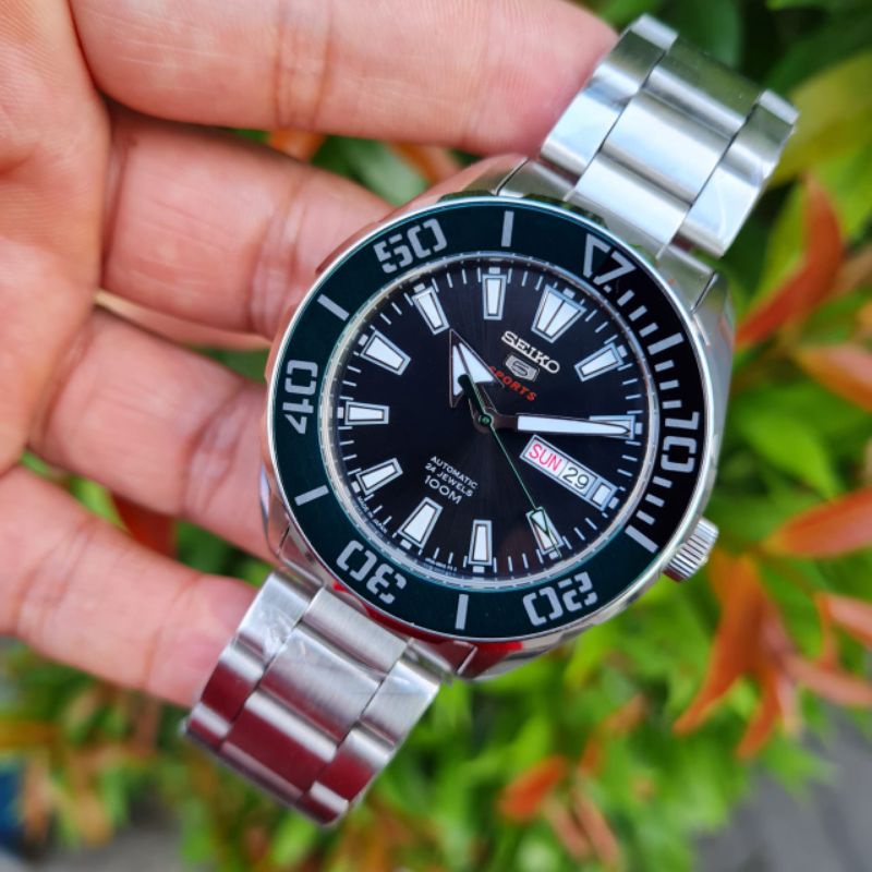 JAM TANGAN SEIKO 5 SPORT  RANTAI  AUTOMATIC