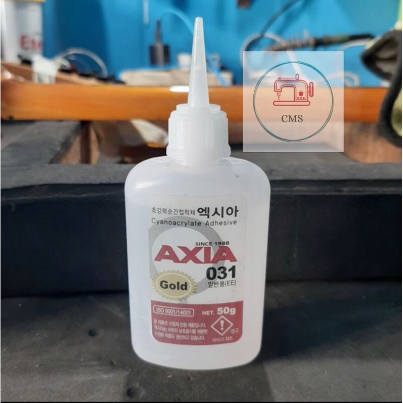 

Lem Axia / Lem Sepatu Axia Cyanoacrylate Adhesive 031 Gold