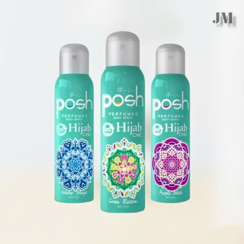 Jual Posh Hijab Chic Parfumed Body Spray 150ml | Shopee Indonesia