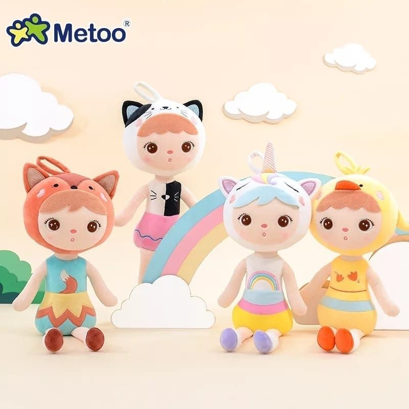 BONEKA METOO NEW KOSTUM UNICORN DUCK CAT FOX