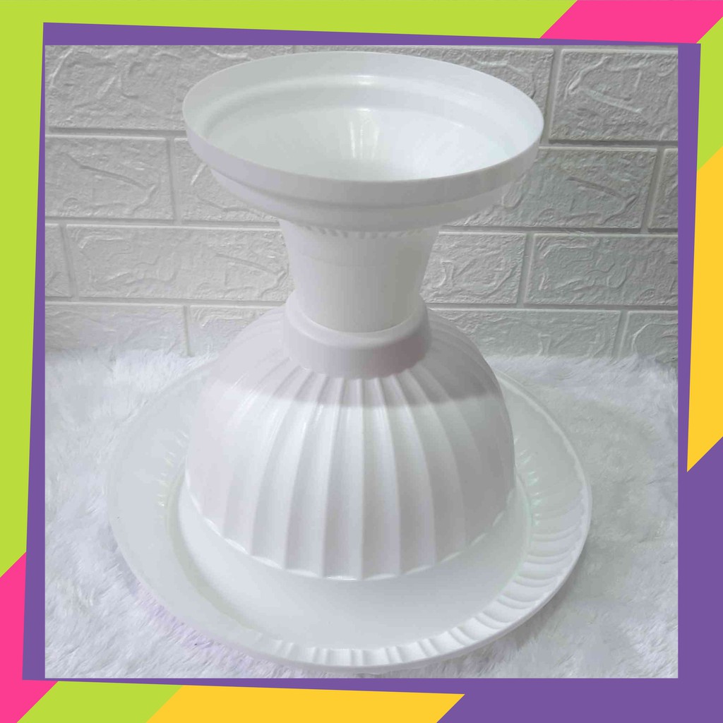 1052D1 / Pot bunga plastik tropy piala / Pot dekorasi bunga Artificial