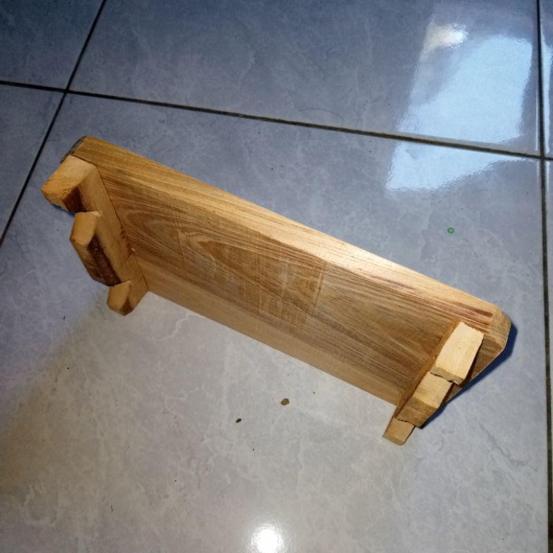 Sovenir Talenan Kayu Persegi Panjang Ukuran P24cm×L15cm