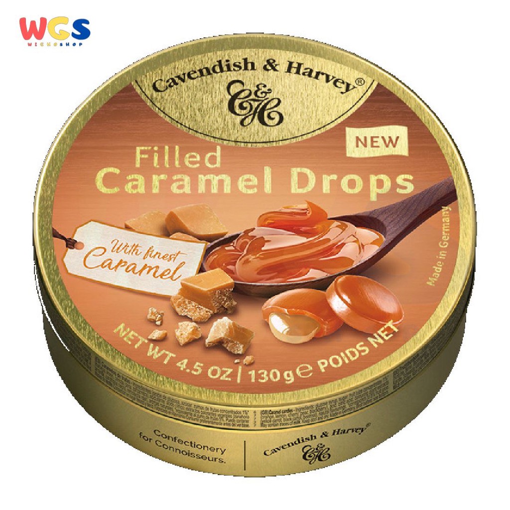 Permen Cavendish &amp; Harvey Caramel  Fill With Finest Caramel Drops Candy 130g