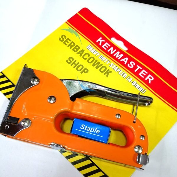 

Gun Tacker Stapler Mesin Staples Jok Tembak Stapler 4-8mm Kenmaster