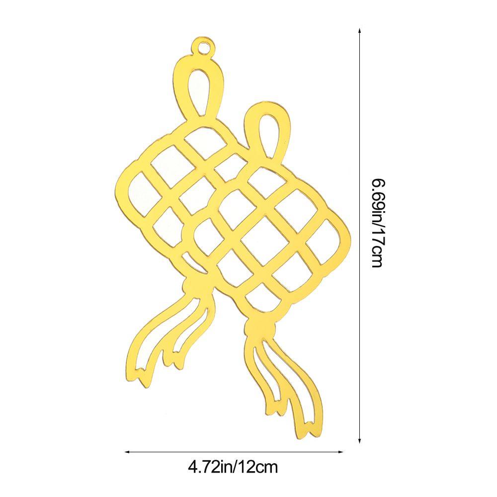 R-flower Hiasan Kue Acrylic Ramadhan Muslim Pastry Plugin