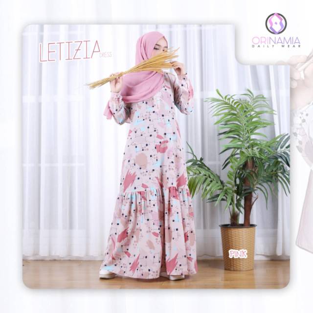 Gamis letizia by Orinamia sister brand Galeri Namia