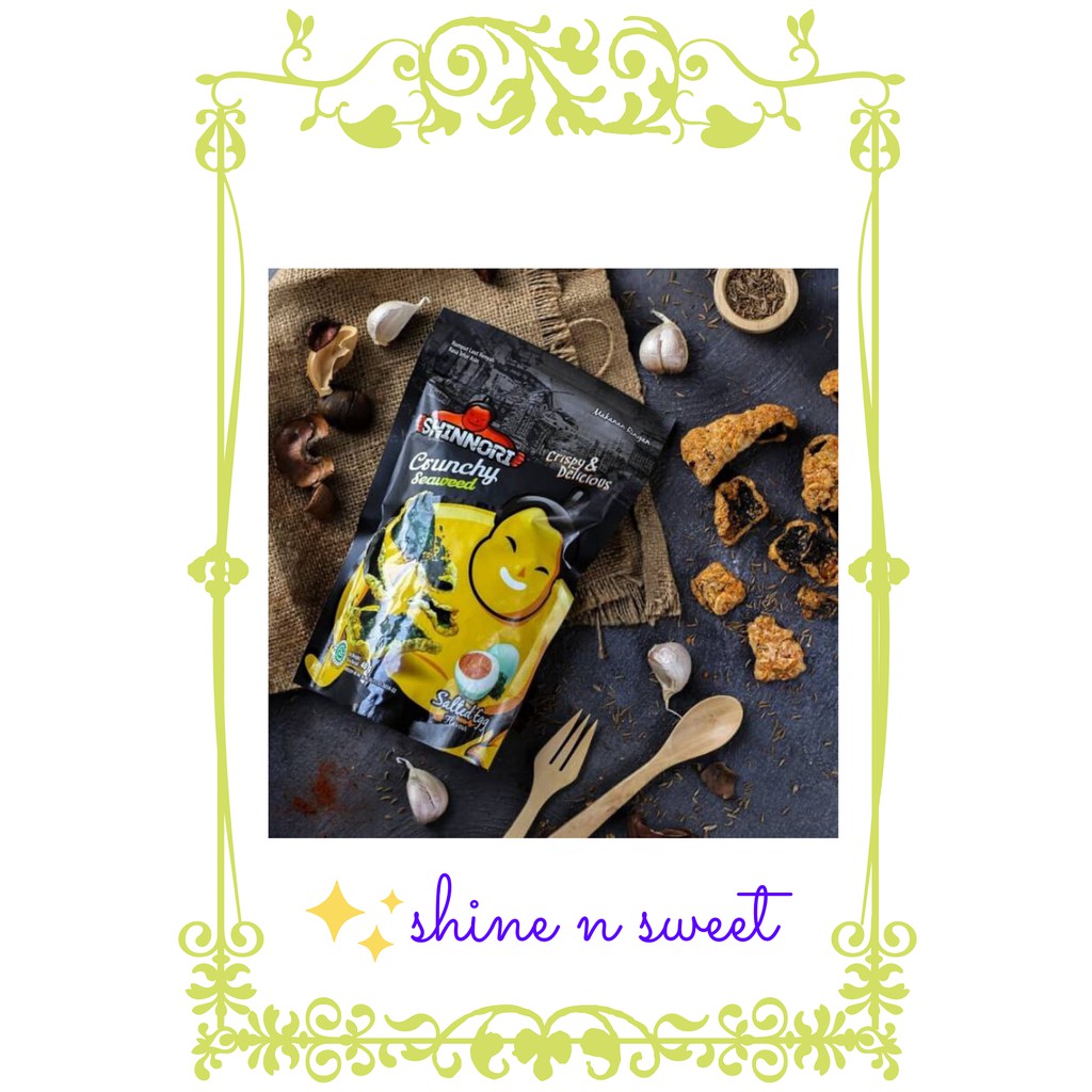 

Shinnori Crunchy Seaweed Salted Egg / Telur Asin